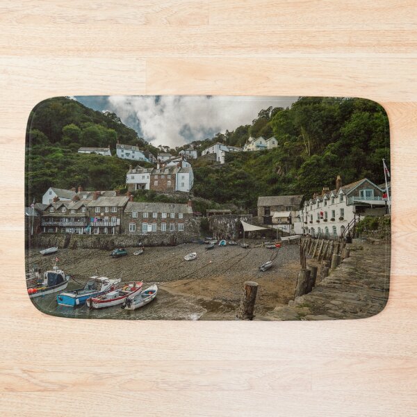 Item preview, View over Clovelly in Devon - photo designed and sold by CineWanderlust.