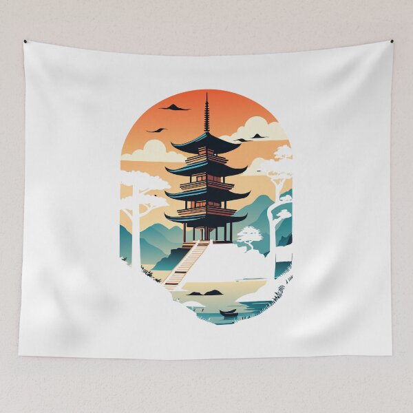 Item preview, Pagoda designed and sold by Whose-sweat.