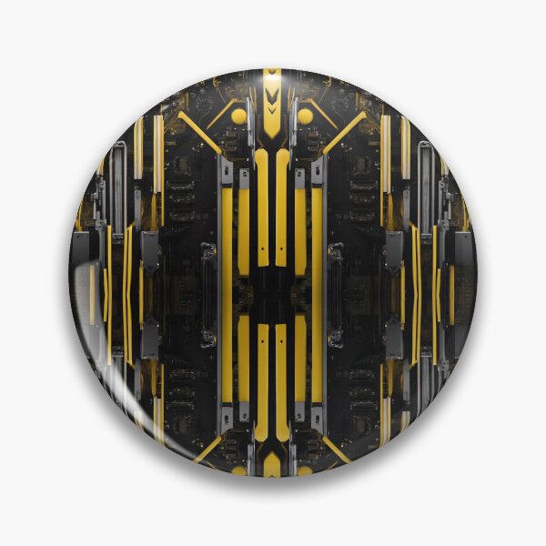 Item preview, Copy of Cybernetics - Black and Yellow - 02 designed and sold by Mystic-Images.