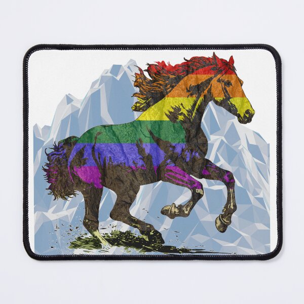 Item preview, Colorful Horse Running designed and sold by LucyArtDesign.