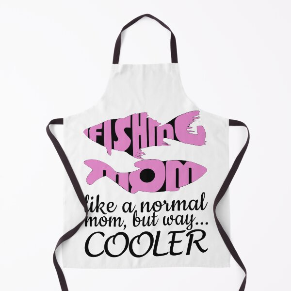 Item preview, Fishing Mom, like a normal mom but way cooler. Pink version. designed and sold by Verle-art.