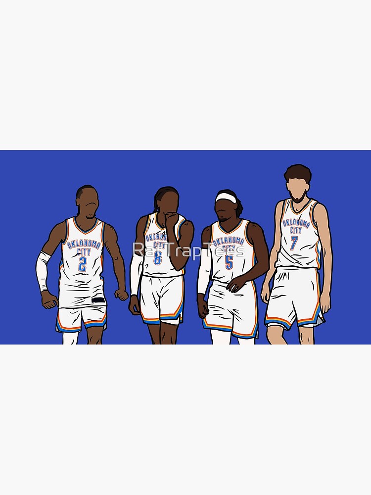 Thumbnail 5 of 5, Mouse Pad, Shai, J-Dub, Lu Dort & Chet designed and sold by RatTrapTees.