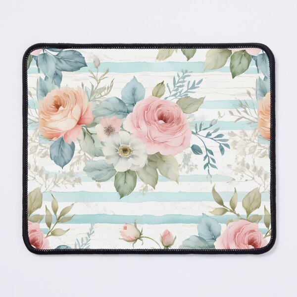 Item preview, Romantic yellowed floral pattern Victorian designed and sold by Naturitude.