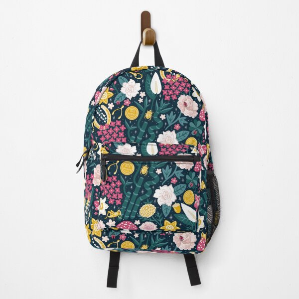 Item preview, Good Luck Garden | Navy designed and sold by makemerriness.