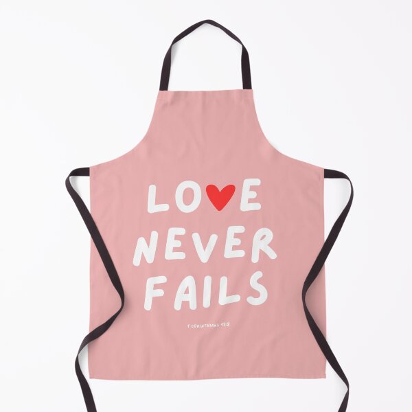 Item preview, Love never fails | Bible Verse | 1 Corinthians 13 8 designed and sold by Blessed Be Your Name.