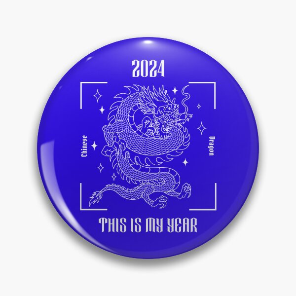 Item preview, This is My Year: 2024: Chinese Dragon designed and sold by artmouthdesigns.