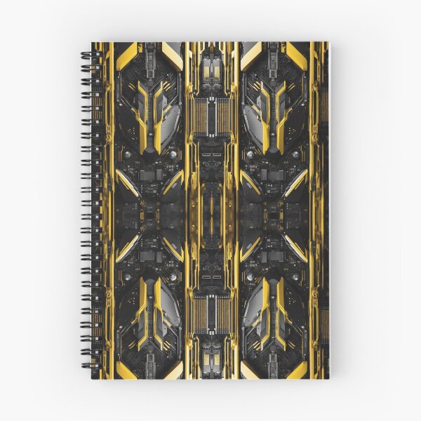 Item preview, Cybernetics - Black and Yellow - 04 designed and sold by Mystic-Images.
