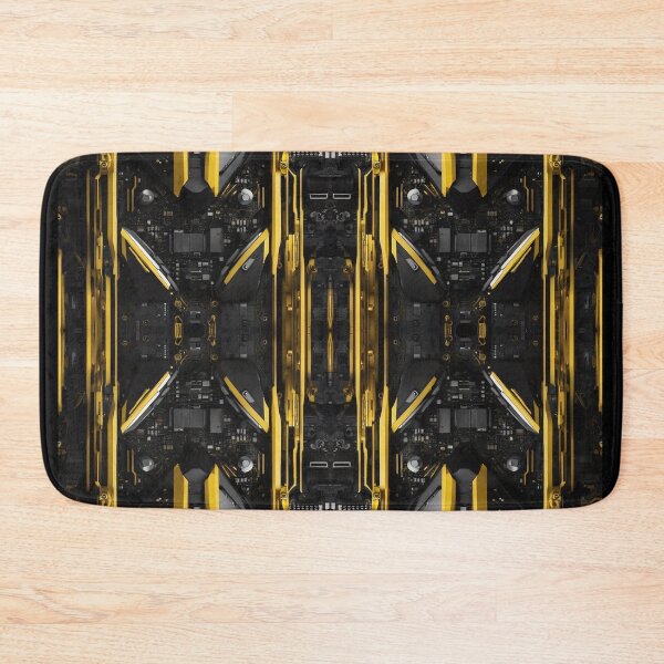 Item preview, Cybernetics - Black and Yellow - 04 designed and sold by Mystic-Images.