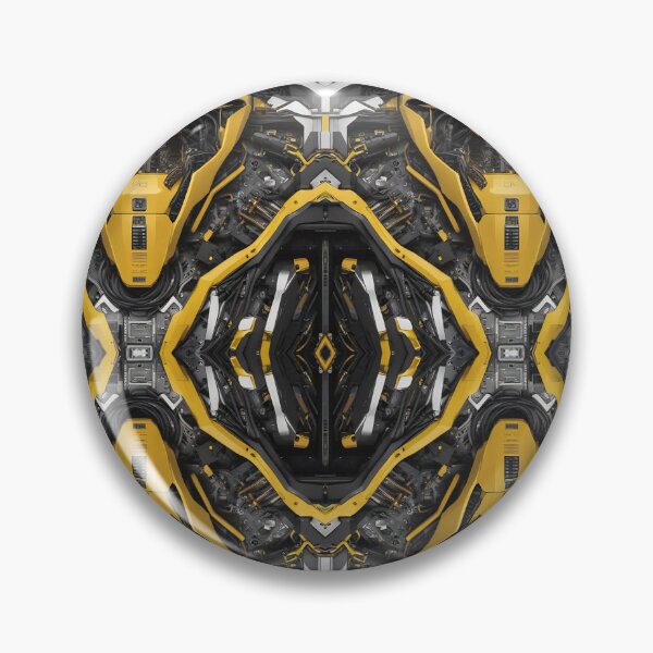 Item preview, Cybernetics - Black and Yellow - 05 designed and sold by Mystic-Images.