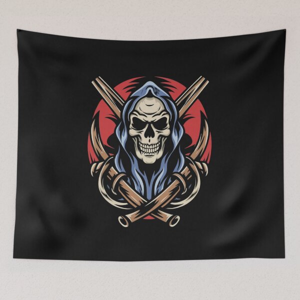 Item preview, Grim Reaper Tattoo designed and sold by Goku Creations.
