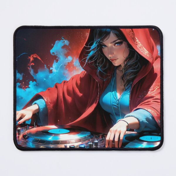 Item preview, Close up of a beautiful hooded dj designed and sold by Barrettlawon.