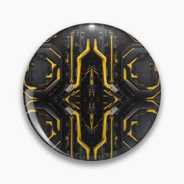 Item preview, Cybernetics - Black and Yellow - 06 designed and sold by Mystic-Images.