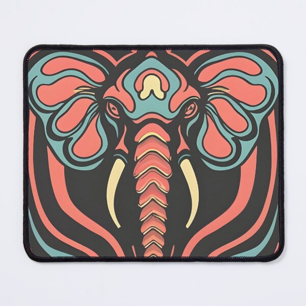 Item preview, Psychedelic Elephant designed and sold by WANBASTEN.