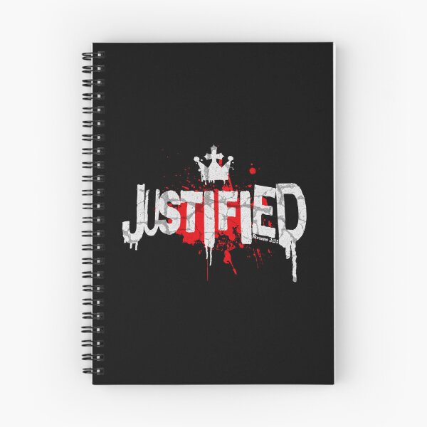 Item preview, JUSTIFIED Romans 3_24 Christian Faith and Bible Based designed and sold by choilacaf.