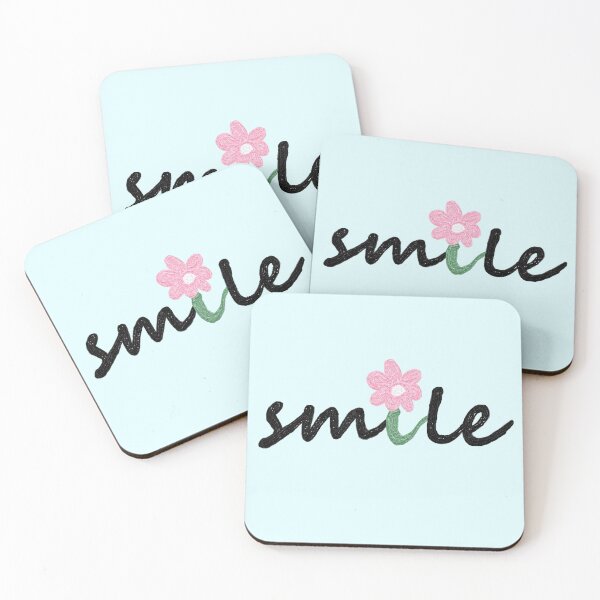 Item preview, lettering smile, daisy,flower, oil painting designed and sold by zzzozzo.