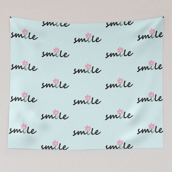 Item preview, lettering smile, daisy,flower, oil painting designed and sold by zzzozzo.