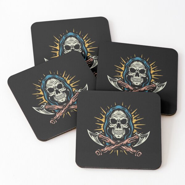 Item preview, American Traditional Grim Reaper Tattoo designed and sold by Goku Creations.
