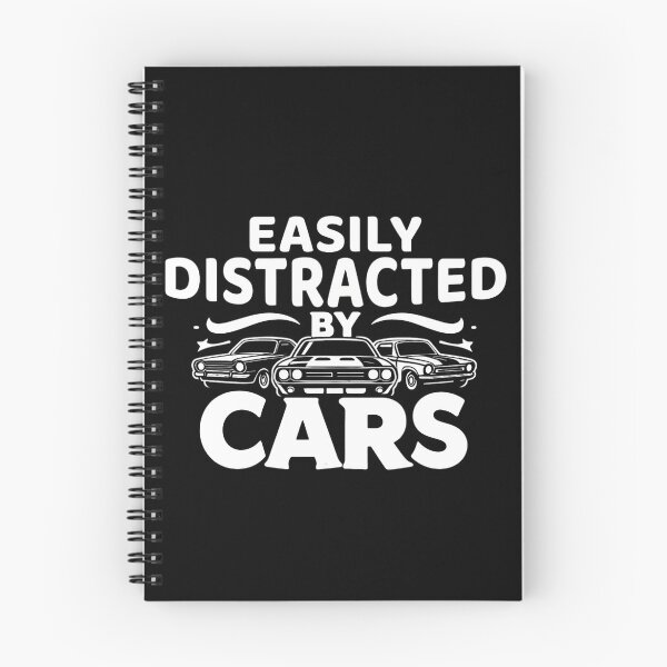 Item preview, Funny Auto Quotes- Easily Distracted by Cars designed and sold by teedory.