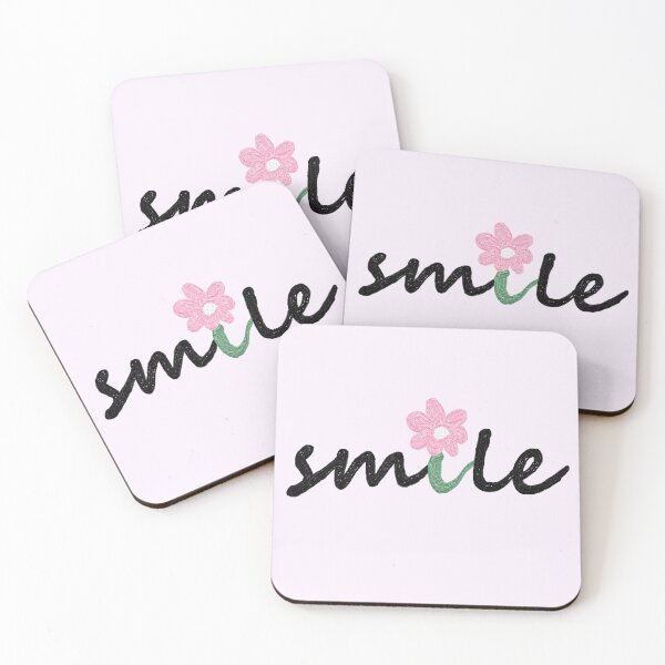 Item preview, lettering smile, daisy,flower, oil painting designed and sold by zzzozzo.