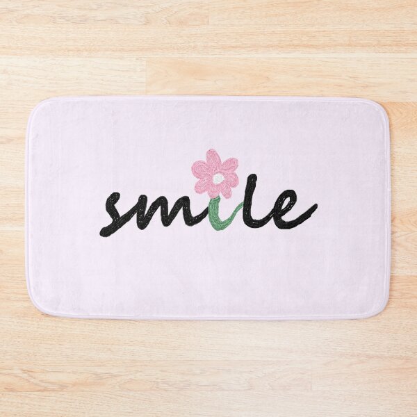 Item preview, lettering smile, daisy,flower, oil painting designed and sold by zzzozzo.