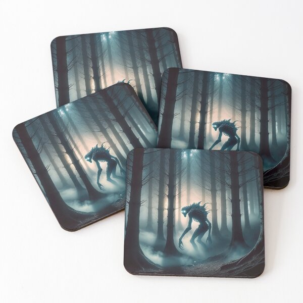 Item preview, Whispers of the Unknown: Mystical Creature in the Shadows designed and sold by FIYARO.