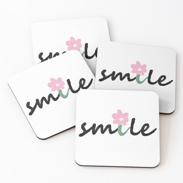 Item preview, lettering smile, daisy,flower, oil painting designed and sold by zzzozzo.