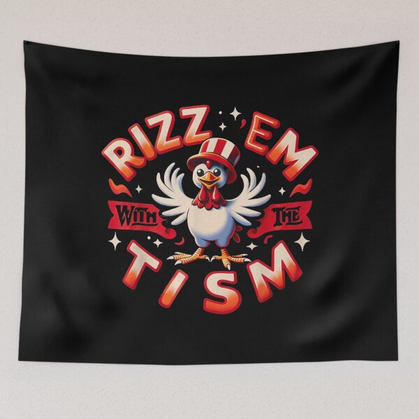 Item preview, rizz em with the tism designed and sold by choilacaf.