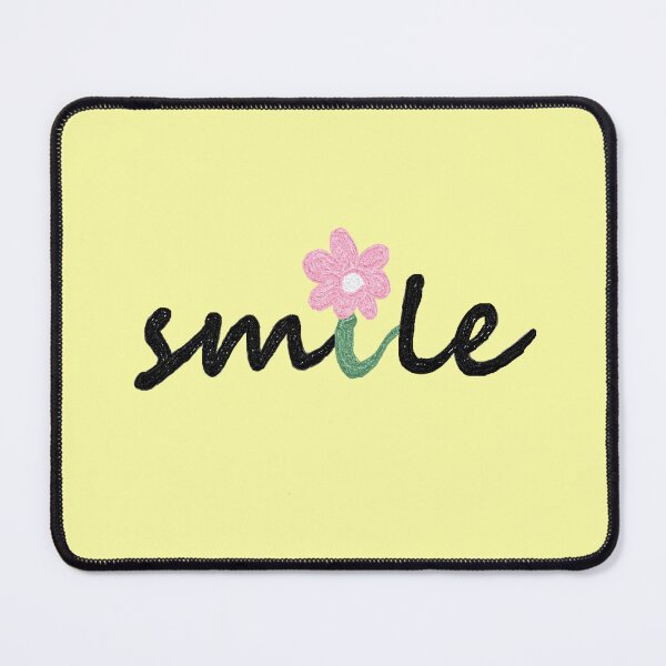 Item preview, lettering smile, daisy,flower, oil painting designed and sold by zzzozzo.