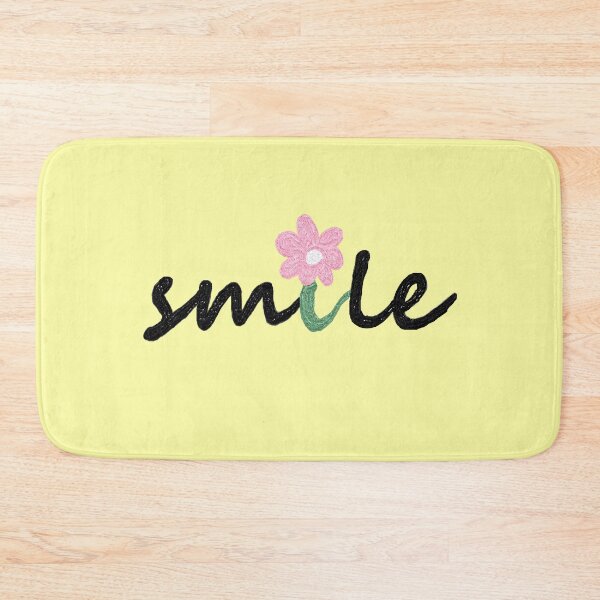 Item preview, lettering smile, daisy,flower, oil painting designed and sold by zzzozzo.