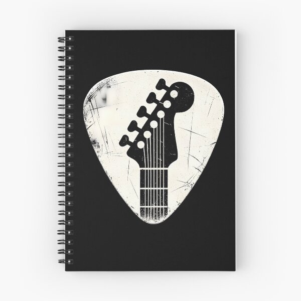 Item preview, Guitar Headstock Grunge Plectrum Art designed and sold by inkArtistryfine.