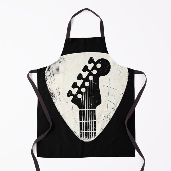 Item preview, Guitar Headstock Grunge Plectrum Art designed and sold by inkArtistryfine.