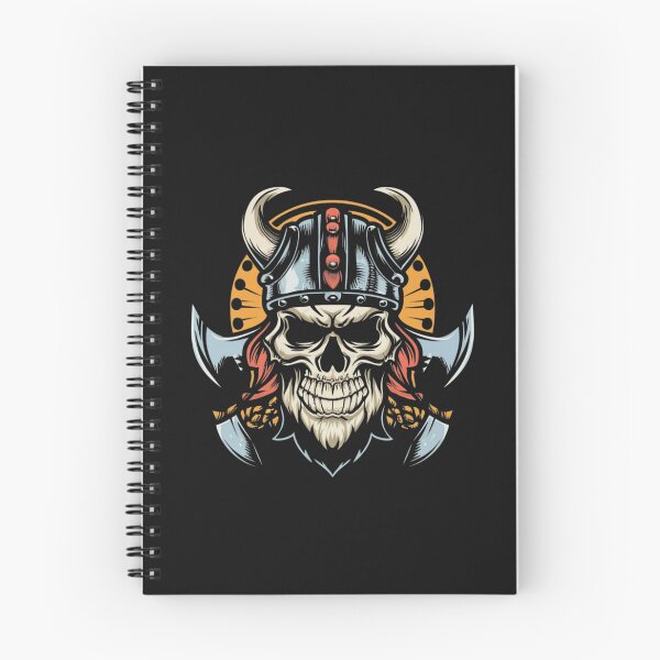 Item preview, American Traditional Vikings Skeleton Tattoo designed and sold by Goku Creations.