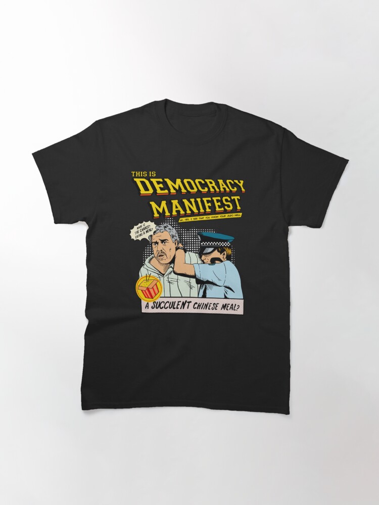Thumbnail 3 von 7, Classic T-Shirt, Dies ist das Demokratiemanifest - Demokratiemanifest designt und verkauft von choilacaf.