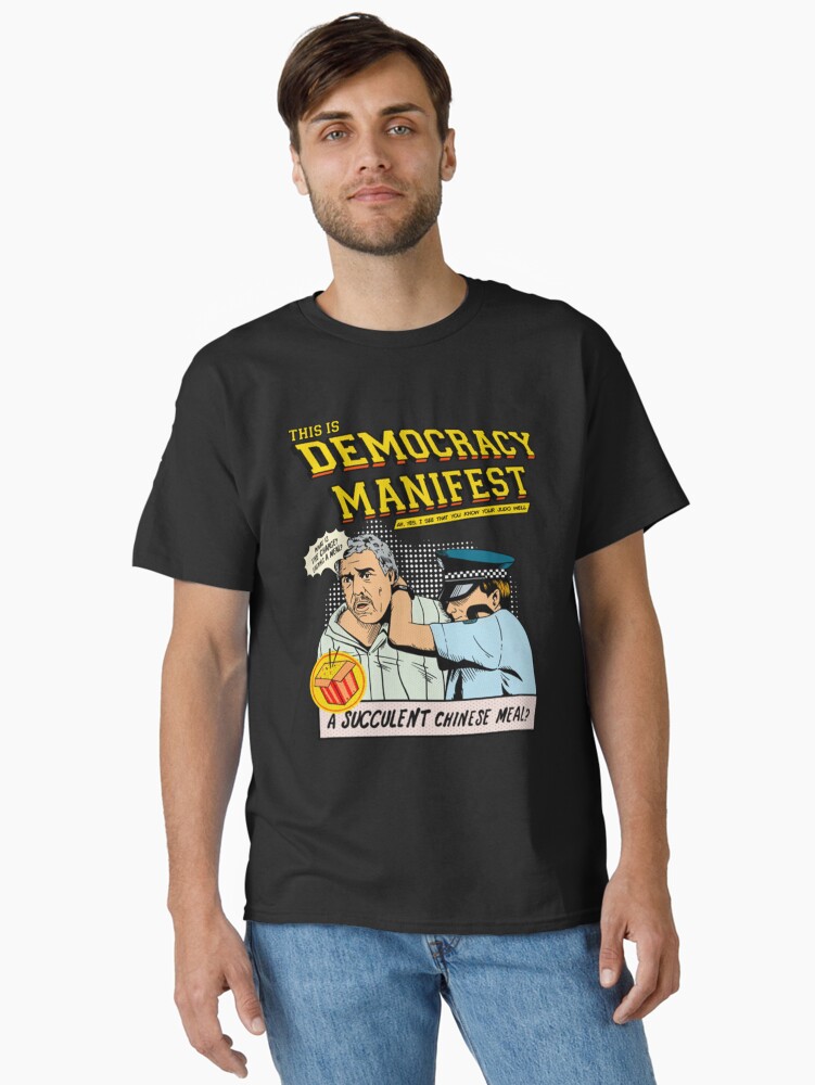 Thumbnail 1 von 7, Classic T-Shirt, Dies ist das Demokratiemanifest - Demokratiemanifest designt und verkauft von choilacaf.