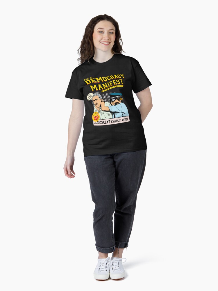 Thumbnail 4 von 7, Classic T-Shirt, Dies ist das Demokratiemanifest - Demokratiemanifest designt und verkauft von choilacaf.