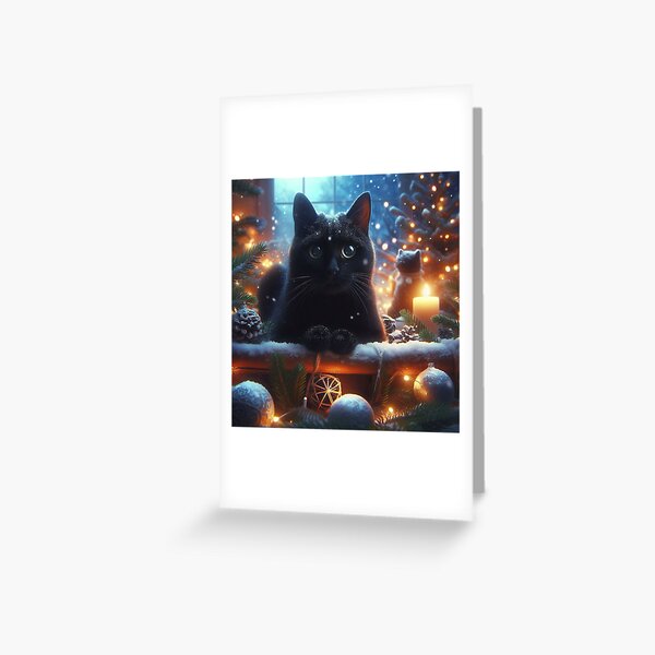 Winter Solstice - www.fineaiart.art Greeting Card