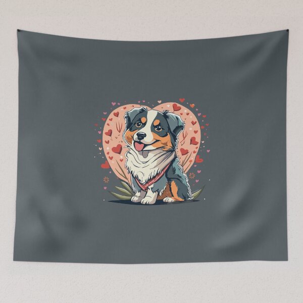 Item preview, Aussie Love on Valentine's Day designed and sold by VoyteksDesigns.
