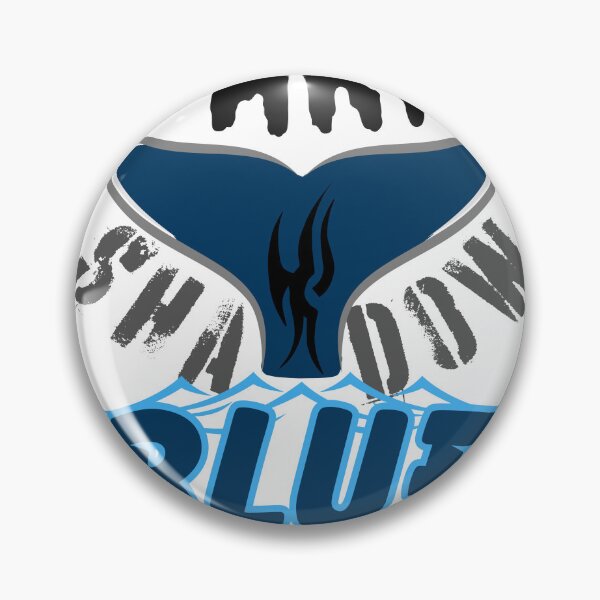 Item preview, dark shadow blue whale designed and sold by darkthings design.