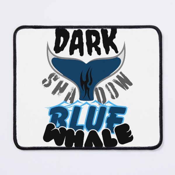 Item preview, dark shadow blue whale designed and sold by darkthings design.