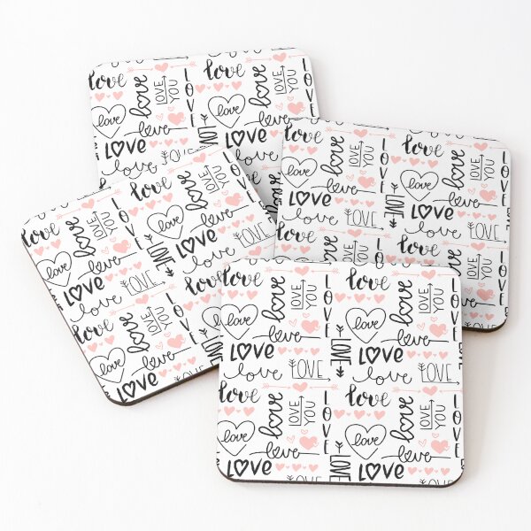 Item preview, Cute Hearts Pattern designed and sold by Artifylab.