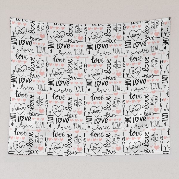Item preview, Cute Hearts Pattern designed and sold by Artifylab.