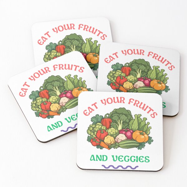 Item preview, Eat your fruits and veggies designed and sold by YQvibe Studio.