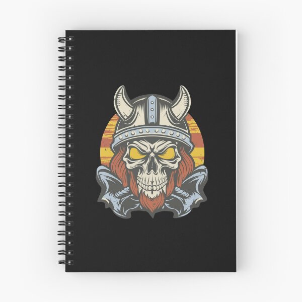 Item preview, American Traditional Vikings Skeleton Tattoo designed and sold by Goku Creations.
