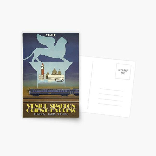Orient Express Postcards for Sale | Redbubble