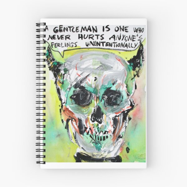 Item preview, SKULL quoting OSCAR WILDE .4 designed and sold by lautir.