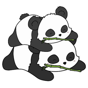 Artwork thumbnail, Panda Stack by StickerHome