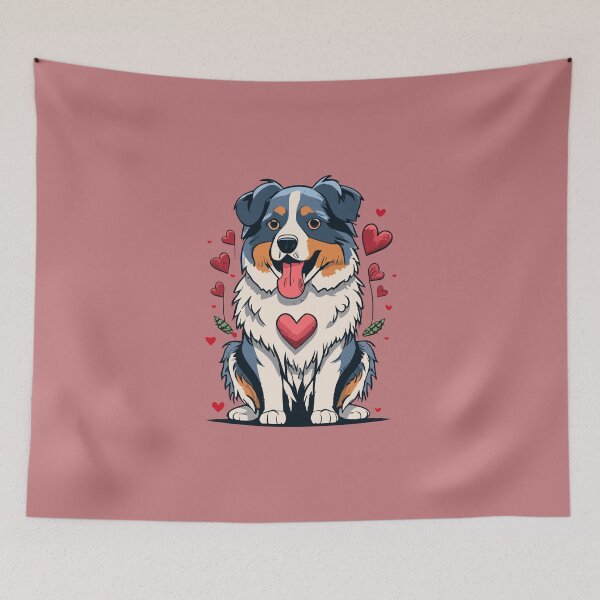 Item preview, Aussie Love on Valentine's Day designed and sold by VoyteksDesigns.