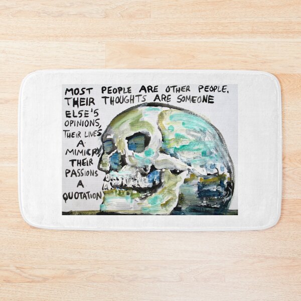 Item preview, SKULL quoting OSCAR WILDE .5 designed and sold by lautir.