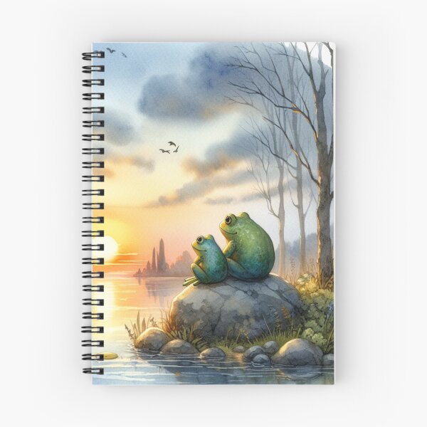 Item preview, two frog friends designed and sold by Maesa Studio.