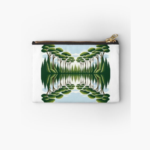 Item preview, Trees and river reflection designed and sold by 02am.
